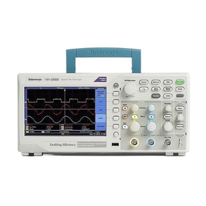Oscilloscope numérique à double canal Tektronix TBS1202C, bande passante 100 MHz, générateur de signal, portable, fréquence d'échantillonnage 1 GS/s, 8 bits - Product Image 1