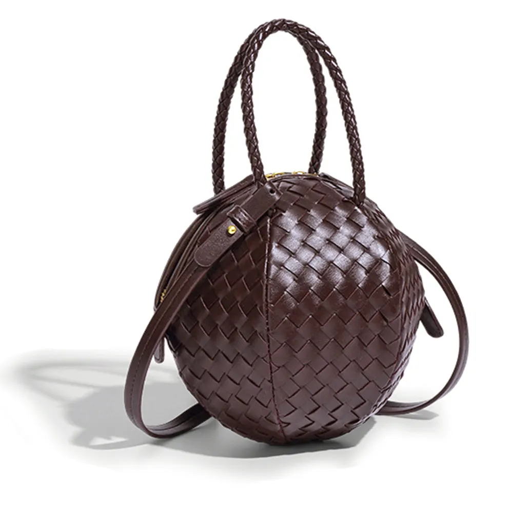Handmade Woven Shoulder Bags Cute Hobo Purse Tote Handbag Mini Clutch Fashion Crossbody Bag