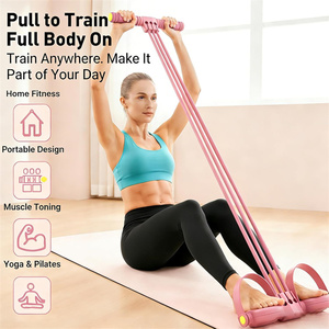 Fascia di Resistenza con Maniglia per <span class=keywords><strong>Allenamento</strong></span> Addominale, Vita, <span class=keywords><strong>Braccia</strong></span> e Gambe, Versione Migliorata - Product Image 3
