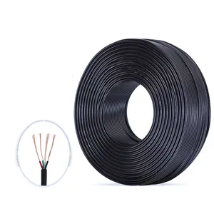 Low Price Black 4core Power Wire 28awg Wire Usb Data Cable Electrical Wire Manufacturing Plant Control Cables