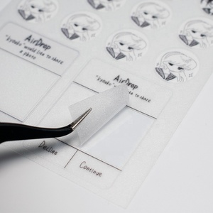 แผ่นสติกเกอร์ตกแต่งฝ้าแบบใสกันน้ำแผ่นสติกเกอร์ลายการ์ตูนแบบจูบตัดได้ตามต้องการ - Product Image 2