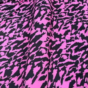 100D Polyester Crêpe Spandex Vintage <span class=keywords><strong>Mango</strong></span> 4 Tissu extensible dans les quatre sens 120gsm Tissu imprimé super doux - Product Image 4