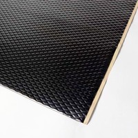 Feuille d'isolation phonique en aluminium autocollante de 2,0 mm, matériaux d'insonorisation automobile à vendre
