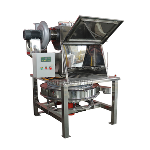 Máquina de descarga automática de polvo de proteína de suero <span class=keywords><strong>KARP</strong></span> para bolsas pequeñas, estación de descarga de polvos alimentarios de 15 kg y 25 kg, sin polvo - Product Image 1