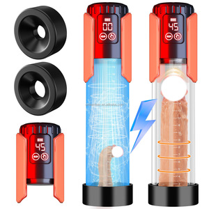 Oferta Especial: Masturbador con Bomba de Vacío para Hombres, Ayuda para la Impotencia, Agrandador de Pene, Más Grande, Largo y Grueso, con 5 Frecuencias de Succión - Product Image 2