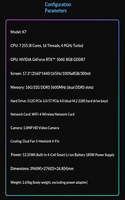 Laptop Gaming Performa Tinggi Wooking 2026 K7 17.3 8C 4.9GHz RTX 5060 GPU 165Hz RGB Backlight E-Sports Notebook 1tb SSD
