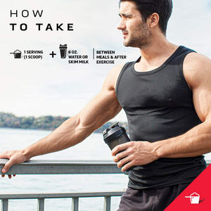 Fórmula de construcción de polvo de proteína de suero con aislado de proteína de suero y péptidos Creatina Polvo de ganancia muscular Personalizar el crecimiento muscular - Product Image 4