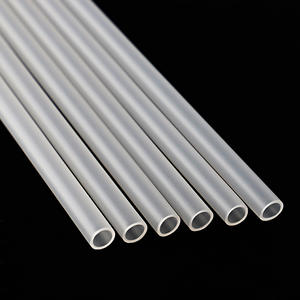 Grandes pailles transparentes en plastique pour smoothies, milkshakes, thé <span class=keywords><strong>à</strong></span> bulles et boissons épaisses - Product Image 3