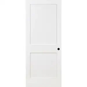 Green ECO Friendly White Primed Pre Hung Interior 4 Panel Internal Wood Shaker Doors