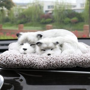 Ornements de voiture simulés créatifs, modèle de chien de compagnie en peluche mignon, <span class=keywords><strong>d</strong></span>ésodorisant en charbon de bambou, <span class=keywords><strong>d</strong></span>écoration intérieure pour la maison et la voiture - Product Image 6