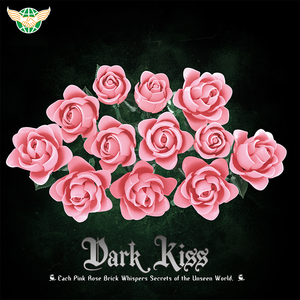 Set di regali di san valentino 585 pezzi di fiori 11019 rose rosa gratis - Product Image 5