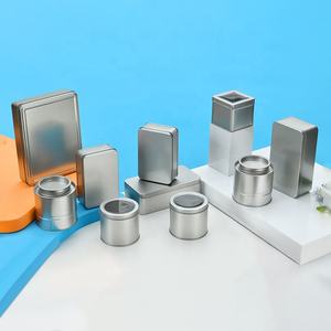 Bracelet de <span class=keywords><strong>montre</strong></span> personnalisé, boîte en fer-blanc, emballage cadeau vide de luxe, boîte en fer-blanc pour <span class=keywords><strong>montre</strong></span> fossile en métal avec fenêtre en PVC, vente en gros - Product Image 4