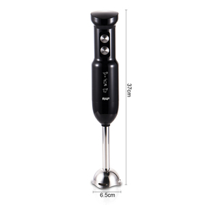 Bâton de mélangeur de cuisine à main RAF 15000 tr/min 300w <span class=keywords><strong>pour</strong></span> <span class=keywords><strong>soupe</strong></span> <span class=keywords><strong>Smoothie</strong></span> purée lames en acier inoxydable mélangeur de nourriture <span class=keywords><strong>pour</strong></span> bébé avec sans BPA - Product Image 5