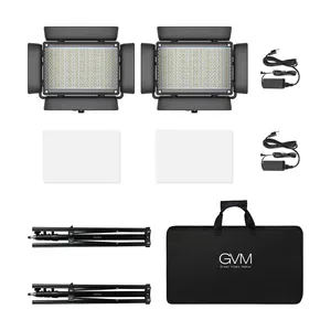 GVM 1300D RGB 2 Pcs LED Professional Video Light Shooting Lights Studio RGB Video Light pour <span class=keywords><strong>Youtube</strong></span> Live - Product Image 6