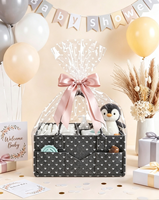 Organisateur de couches en feutre minimaliste et portable avec logo personnalisé pour table à langer, cadeaux pour nouveau-nés et baby shower