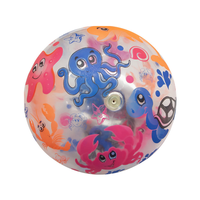 Ballon de plage gonflable en PVC transparent, jeux de plage et de piscine, jouet d'été pour enfants