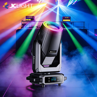 Projecteur LED mobile 3-en-1 pour événements scéniques, 350W 380W, avec anneau à 3 cercles, DMX Beam Wash Spot 3IN1 380W BSW