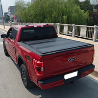 Cubierta de Tonneau para camioneta KSCPRO de perfil bajo y triple pliegue duro de alta calidad para Ford F150 de 2009 a 2025