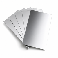 Papier peint miroir acrylique flexible, auto-adhésif, rectangulaire, directement de l'usine, pour la décoration murale de la maison