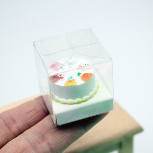 Moule en résine ML pour mini-gâteaux, idéal pour <span class=keywords><strong>maison</strong></span> <span class=keywords><strong>de</strong></span> poupée, fête d'anniversaire, forme rectangulaire tendance, vente en gros - Product Image 6