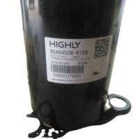 Compresseur frigorifique rotatif double mini R134a BSA645CW-R1EN 115-120V 60Hz 6kg Déplacement 6,45 cm³/rev Pièces de réfrigération