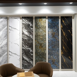 Panneaux muraux intérieurs modernes 3D en bambou et charbon de bois, 1220x2440mm, imperméables, écologiques, résistants à l'humidité, pour appartements - Product Image 1