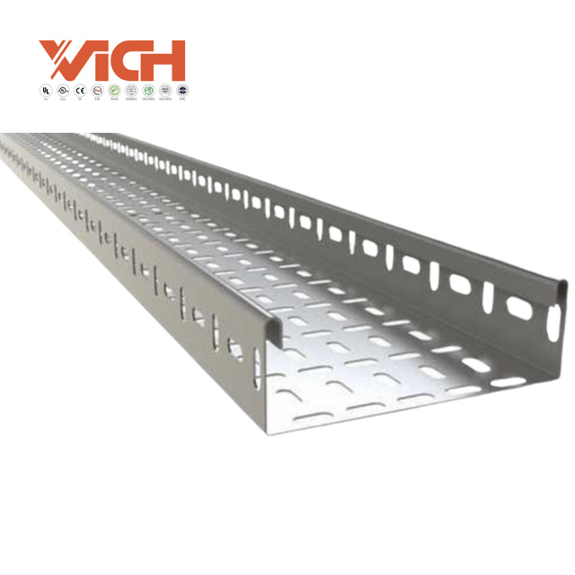 Flanged Edge Perforated Cable Tray Tray Type Cable Management System