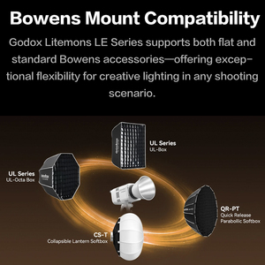 Nuevo Godox LITEMONS LE300Bi luz LED bicolor fotografía COB Luz de vídeo <span class=keywords><strong>vídeos</strong></span> cortos en vivo <span class=keywords><strong>para</strong></span> Cine transmisión en vivo - Product Image 5