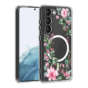 <span class=keywords><strong>Coque</strong></span> de téléphone portable à fleurs romantiques tendance pour Samsung <span class=keywords><strong>Galaxy</strong></span> S24 S25 <span class=keywords><strong>FE</strong></span> Ultra, <span class=keywords><strong>coque</strong></span> transparente magnétique, <span class=keywords><strong>coque</strong></span> arrière - Product Image 5
