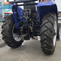 Traktor Mini Pertanian Baru Mesin Pertanian Traktor Roda 4 Truk Pengemudi 50HP 60HP Tenaga Kuda Kebun Rumah Kaca Traktor Mini