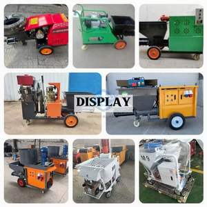 Duvar sıva makinesi harç beton mikser otomatik püskürtme harç püskürtme makineleri - Product Image 4