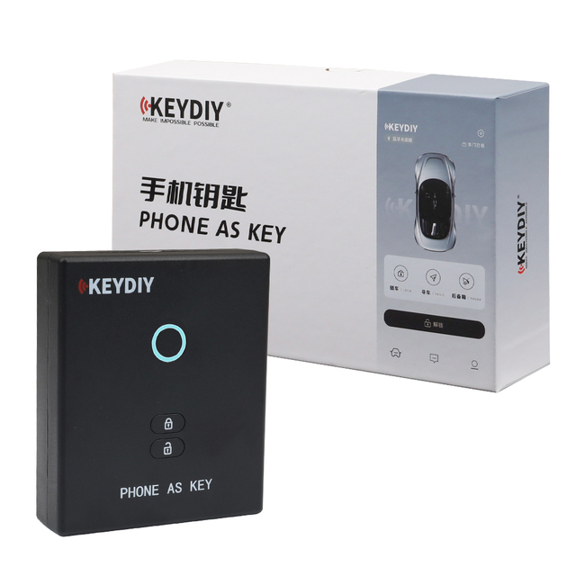 Smart Phone Key Support Keyless Entry Function Fit for KEYDIY ZB Series Phone As Key Smart Remote Control Vehicle Key Fob