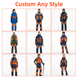 Nouvelle collection – Combinaison de <span class=keywords><strong>ski</strong></span> chauffante coupe-vent unisexe, veste de snowboard, taille personnalisable, vêtements de <span class=keywords><strong>ski</strong></span> thermiques ajustables pour activités de plein air - Product Image 2
