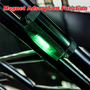 Màu trắng và màu xanh lá cây kép chế độ ánh sáng Ống kẹp mái núi UTV Dome ánh sáng đa chức năng Khẩn Cấp Đèn - Product Image 6