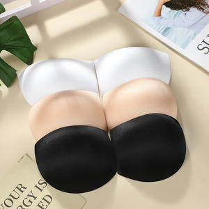 Sujetador de masaje de esponja sin costuras cómodo y fino de verano, tiras transpirables, almohadilla para el pecho, soporte superior, accesorios de ropa interior convenientes - Product Image 2