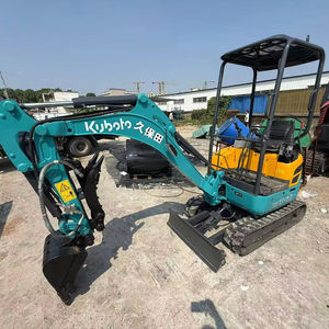 Mini-pelle hydraulique Kubota U17 de 2 tonnes sur chenilles utilisée pour les travaux à voie étroite U15 U27 U35 U40 U48 U55 KX155 KX163 - Product Image 1