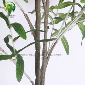 Nuevo Olivo Artificial de Interior, Bonsái de Plástico con Hojas de Seda, Plantas de Olivo Ornamentales para Vestíbulo y Jardín - Product Image 5