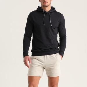 도매 고품질 남성용 폴리에스터 나일론 무지 사방 스판 컴포트 핏 액티브 헤더 퍼포먼스 골프 후드 - Product Image 1