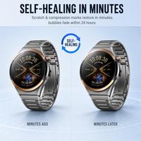 Protection d'écran pour montre connectée HUAWEI WATCH 6 Pro 43mm 46mm, film TPU pré-découpé, prêt à être expédié, MOQ 50 pièces, vente en gros