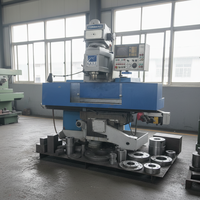 Fresadora CNC Nantong XK6332 Usada en Venta, de Alta Calidad, Tipo Rodilla Vertical de Servicio Medio, Control GSK, Garantía de 1 Año