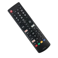 Control Remoto Universal IR para TV de Alta Calidad con Código Fijo AKB75675304, con Batería AAA, Alcance de 10 m, 38 KHZ, para Smart TV