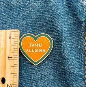 Pin de solapa personalizado de esmalte con cabeza de Rattler de FAMU, Florida, para alumna de la universidad, pin de orgullo universitario, pin de espirituoso de Rattler, accesorio de FAMU, HBCU - Product Image 5
