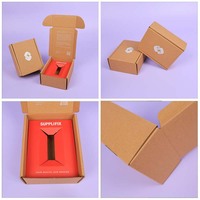 Caja de Papel Kraft Plegable, Impresión de Cajas de Cartón, Proveedor de Cajas de Papel, Embalaje Personalizado, Caja de Envío con Logotipo