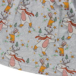 Fantaisie été doux bambou coton bébé filles jupes petite fille princesse jarretelles robes avec nœud à l'avant pour les enfants - Product Image 5