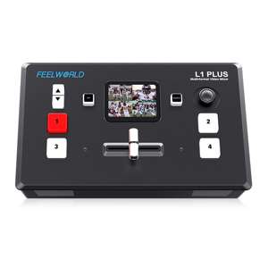 FEELWORLD L1 PLUS 4K Mezclador de <span class=keywords><strong>video</strong></span> multicámara Conmutador en vivo, Control HDMI USB3.0 Streaming OEM Servicio de logotipo personalizado - Product Image 1
