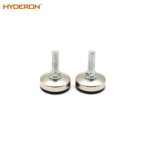 Hyderon Adjustable Feet Zinc Alloy Hex Socket Plastic Base Furniture <b>Leveling</b> Feet - Product Image 3