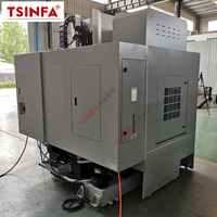 Fresadora CNC VMC640 de 3 Ejes de Alta Velocidad en Estado Nuevo, Centro de Mecanizado Vertical Automático, Sistema de Control GSK, BT40