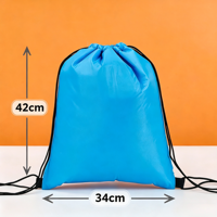 Sac à dos isotherme pliable épaissi avec cordon de serrage, en polyester et nylon, pour le stockage de fruits frais, pique-nique et activités de plein air