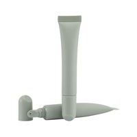 Emballage de gloss à lèvres vide personnalisé avec logo privé en PETG/PVC/PC, 10 ml, 15 ml, 20 ml, avec bouchon à vis, impression sérigraphique, cosmétique pour la peau