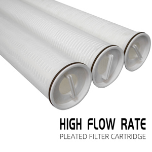 Cartouche filtrante verticale à haut débit pour machine de traitement de l'eau des aciéries industrielles - Product Image 6